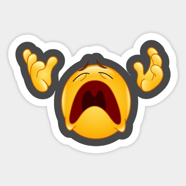 Why God Why Emoji Emoticon Emoji Sticker TeePublic